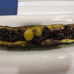 うぶか - ズッキーニ　海老味噌田楽　新銀杏