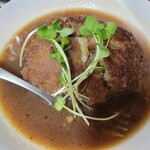 奴 - マスター特製手ごねハンバーグ♥️