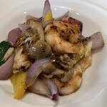 CHINESE DINING 瑞 - 豆豉蝦仁のアップ