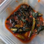 食神苑 はなれ - おまけの小松菜