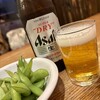 旬まる - 枝豆とビール