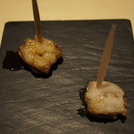 中目黒 いぐち - ピンチョス風・牛まる腸、タレと塩