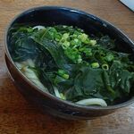 味庄 - わかめうどん