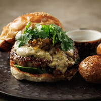 ランチ限定 S A AWA A N B I S T ROバーガー　