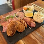 肉バルMoooh!! - ■モォ!!s タパス 盛り合わせ ￥1.280×2