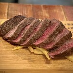 肉バルMoooh!! - ■国産牛ランプ(150g) ￥1.980