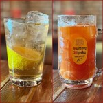 肉バルMoooh!! - 飲み放題の石橋レモンサワーと単品・熊本トマトハイボール