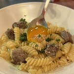 肉バルMoooh!! - ■肉屋のカルボナーラ ￥920
