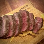 肉バルMoooh!! - ■国産牛ランプ(150g) ￥1.980