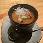 料理とワイン 音音 - フォアグラ茶碗蒸し