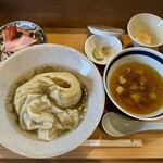 コトノハ - 『つけそば 〜黒トリュフとポルチーニ茸〜』1,800円+『大盛り』100円