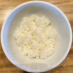 塩ラーメン あす流 - ごはん