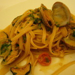 Osteria Ristorante Pizzeria Antica Sicilia - シシリア風スパゲティ（アーモンド入）