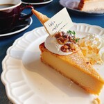 HOKI COFFEE TERRACE 岡崎店 - 塩キャラメルチーズケーキ 