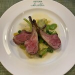 オステリア　アリエッタ - パタゴニア産仔羊のロースト