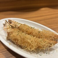 洋食ビストロ 一方美人 - 海老のカダイフ揚げ