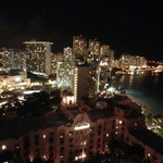 Sheraton Waikiki - 夜の景色