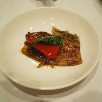 大観苑 - 　四川風の回鍋肉です。豚ばら肉の厚さが丁度良かったです。