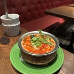 アジアン キュイジーヌ エー・オー・シー 麻布十番 - 赤海老のトムヤムクンスープ