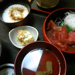 まぐろ料理紀文 - マグロ定食