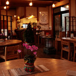 風のもり - クリスマスの店内