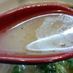 らーめん 天道 - 魚介鶏白湯スープ