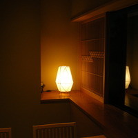 すき焼 藤尾 - 　お部屋の電灯です。
