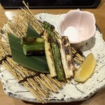 くし路 - 美味しかった、盛り付けも綺麗です