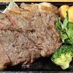 くし路 - こちらは温度管理されず残念、添えのポテトフライは冷めてました