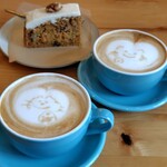 ワーキング カフェ ハロ - ラテアートが違うねこ！