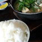 大木海産物レストラン - アバサー汁定食