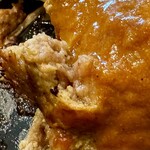 ぱぱばーぐまますいーつ - ワンチャンスープディナー(パパバーグ、特選牛あらびき、ミディアム)