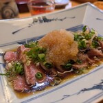 天鮨 - 松阪牛たたき