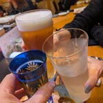天鮨 - 瓶ビール、生ビール、ハイボール