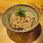 中華そば しば田 - 炊き込みご飯