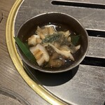 居酒屋 勇旬 いか太郎 - なまこ酢