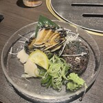 居酒屋 勇旬 いか太郎 本店 - アワビ刺し
