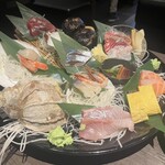 居酒屋 勇旬 いか太郎 本店 - お刺身盛り合わせ