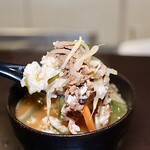 ルッカ - 〆の肉雑炊