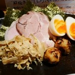 201408特製つけ麺の具材