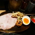 つけ麺 道 - 201408つけ麺の具材