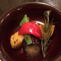 ピッツェリア ロマーナ ジャニコロ - インカのめざめと野菜のグリル
