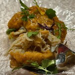 プチレストラン ブーケ・ド・フランス - 栗蟹と生海胆のセルクル仕立