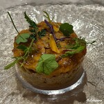 プチレストラン ブーケ・ド・フランス - 栗蟹と生海胆栗蟹と生海胆のセルクル仕立のセルクル仕立