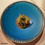 プチレストラン ブーケ・ド・フランス - あわびのブレゼ 鮑の肝のブールブランソース