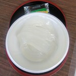 三陽食品 - 自家製の突きだしたてのところてん