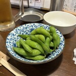 やきとん　すずき - 枝豆