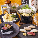 リバーサイド鮨和食 堀江燈花 - ランチコース