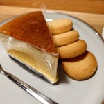 お菓子とくつろぎとこむぎさん - チーズスフレ