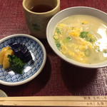 鳥彌三 - シメの雑炊が最高！麺を入れても美味しいと思う！